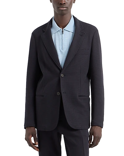 Emporio Armani Travel Essentials Textured Blazer Jacket