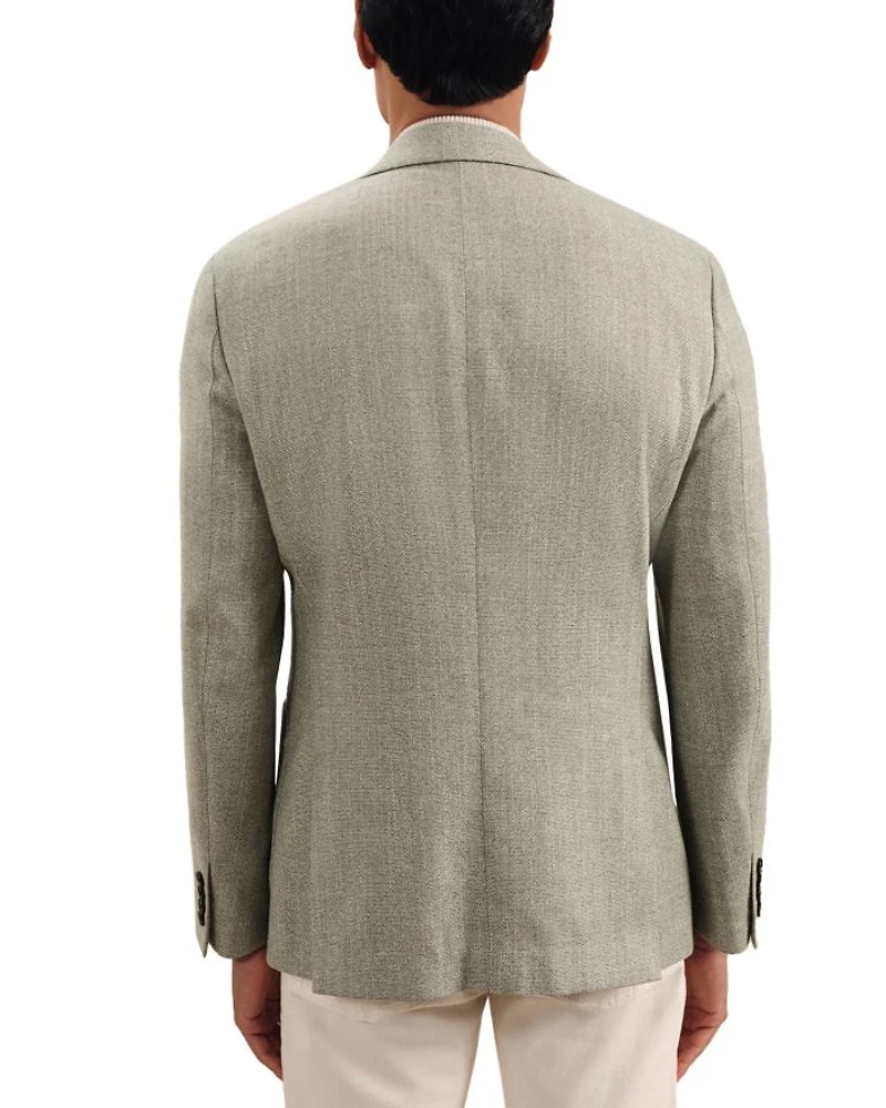 Stack Slim Fit Textured Blazer