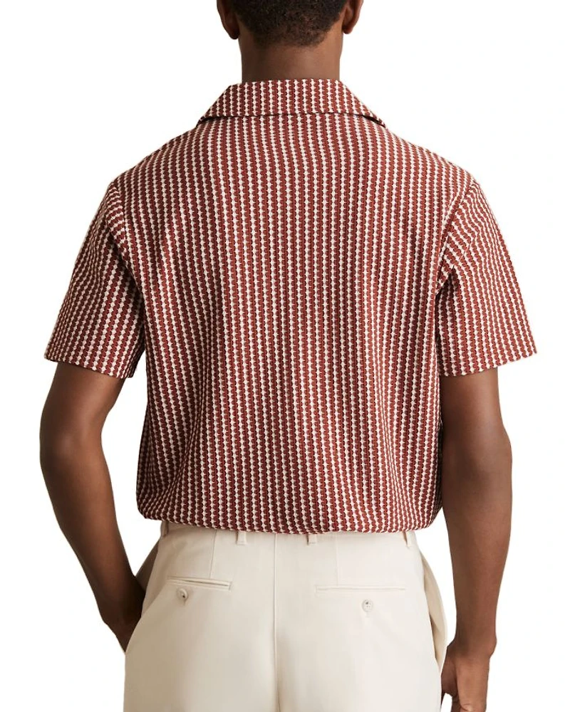 Tower Short Sleeve Printed Camp Shirt