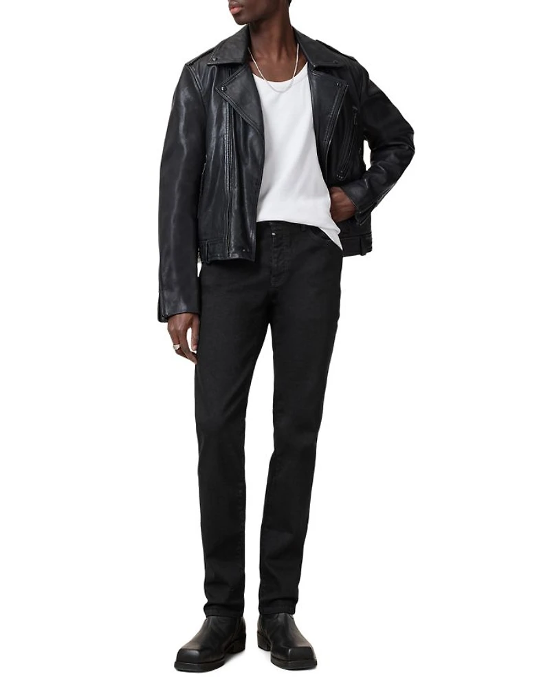 Sid Regular Fit Jeans Jet Black