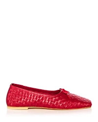 Women's Jada Slip On Woven Bow Flats
