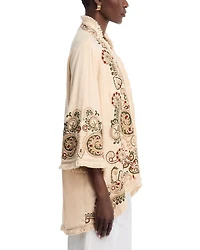 Paisley Embroidered Tunic Jacket