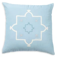 Aqua Marine Jharoka Reversible Cushion, 20" x 20"