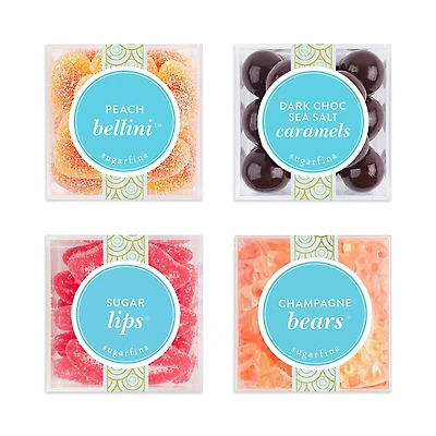 Sugarfina Best Sellers Small Cubes, Set of 4