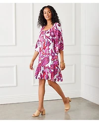 Ruffle Hem Dress