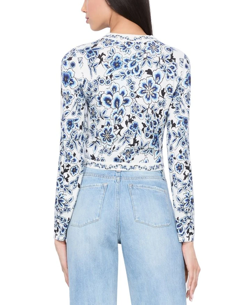 Carson Floral Cardigan