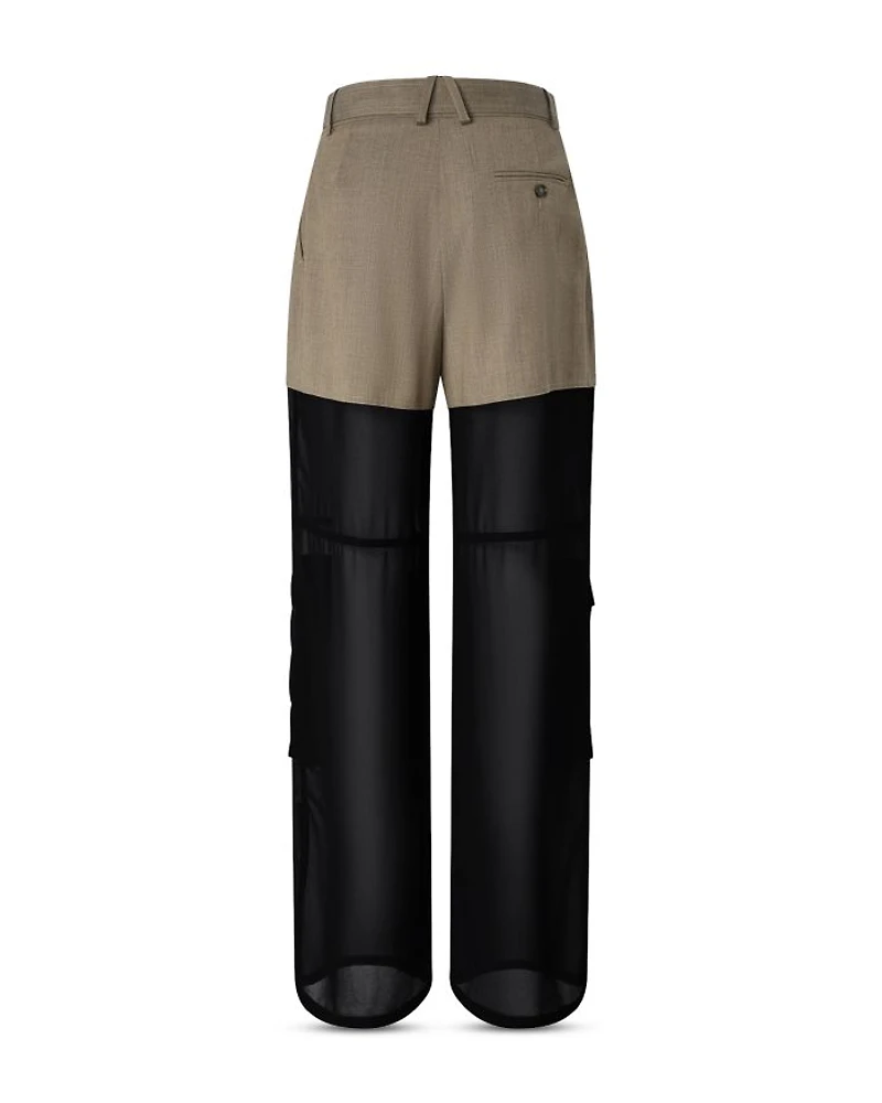 River Mixed Media Pants