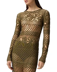 Ortles Abitos Fantasy Net Dress