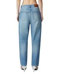 Rose Straight Leg Jeans Mid Wash