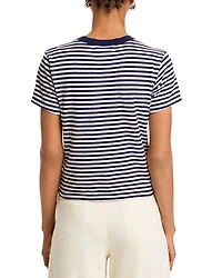 Striped Crewneck Tee
