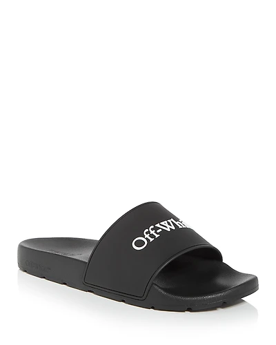 Off-White Men's Bookish Slide Sandals
