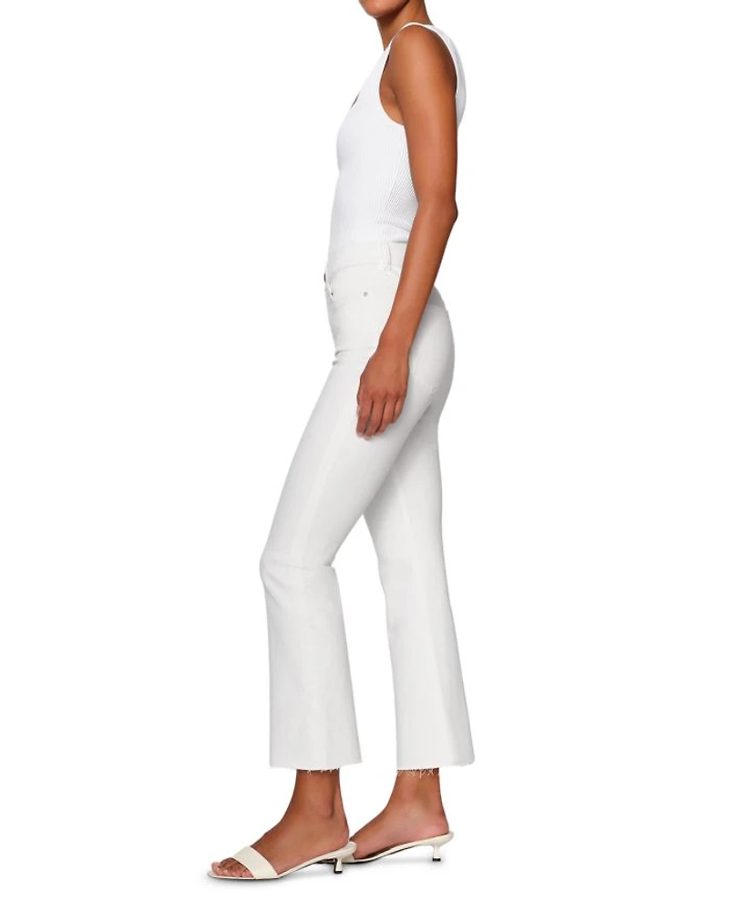 Bridget Bootcut High Rise Instasculpt™ Crop Jeans White