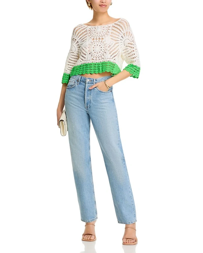 Kristina Crochet Top