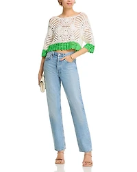 Kristina Crochet Top