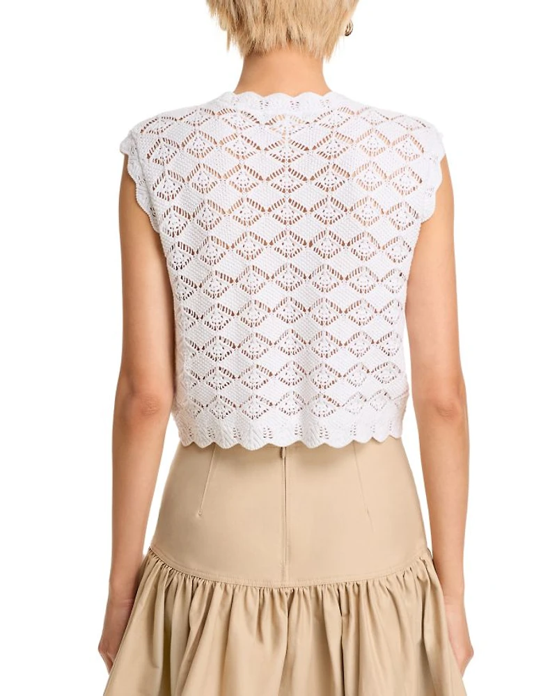 Sage Crochet Top - Exclusive