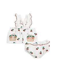 Girls' Ruffle Top & Bloomers Set - Baby