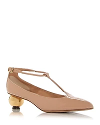 Ferragamo Women's Tania T Strap Pumps