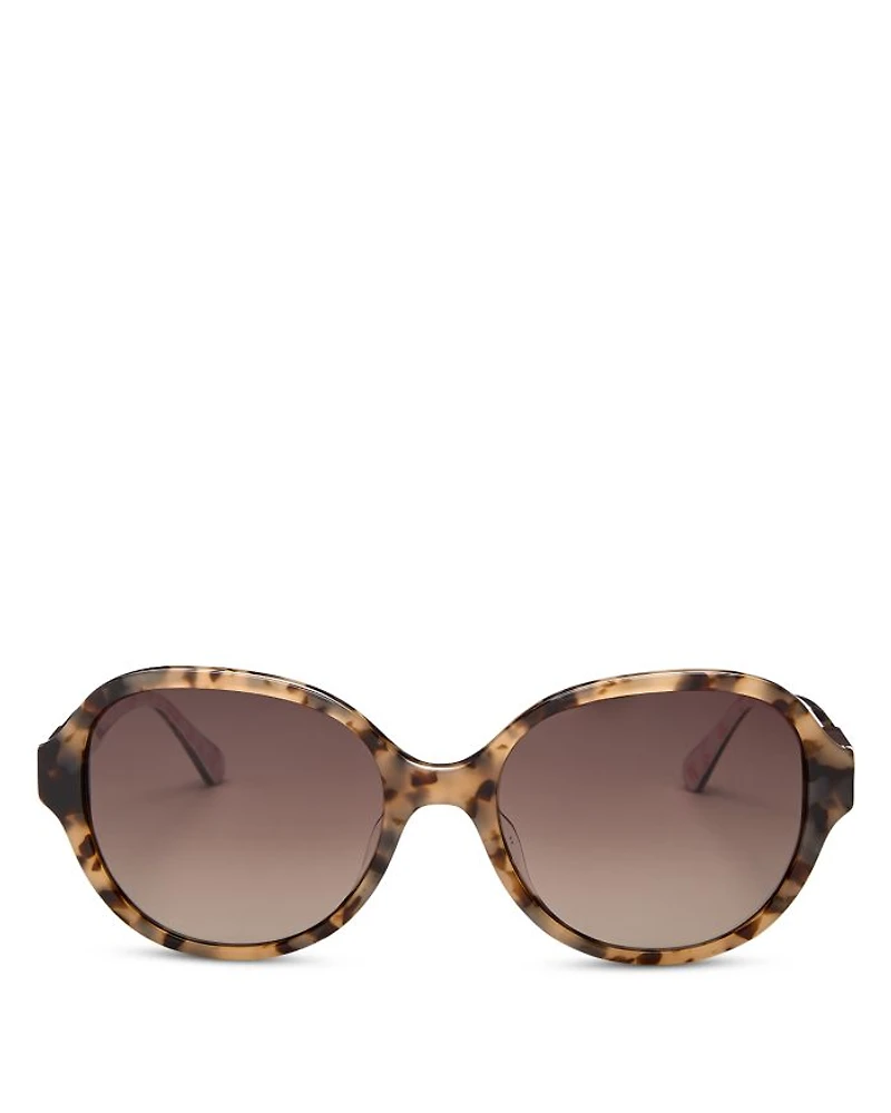 Emalie Round Sunglasses, 56mm