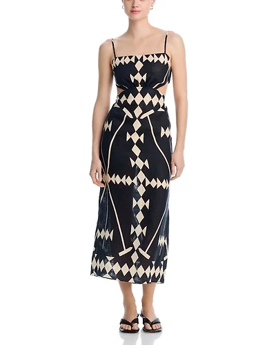 Tactile Winds Maxi Dress