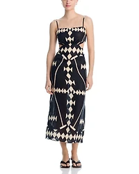 Tactile Winds Maxi Dress