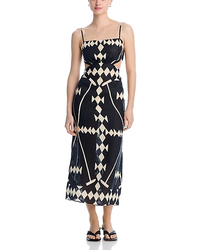 Johanna Ortiz Tactile Winds Maxi Dress