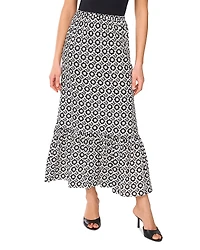 Vince Camuto Ruffle Midi Skirt