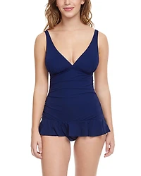 Profile by Gottex Tummy Control Swim Dress