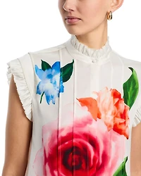 The Chloe Floral Print Blouse