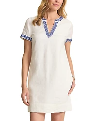 Tommy Bahama Two Palms Coastal Tiles Shift Dress
