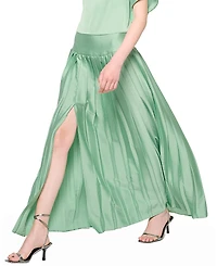 As by Df Matcha Pleated Skirt