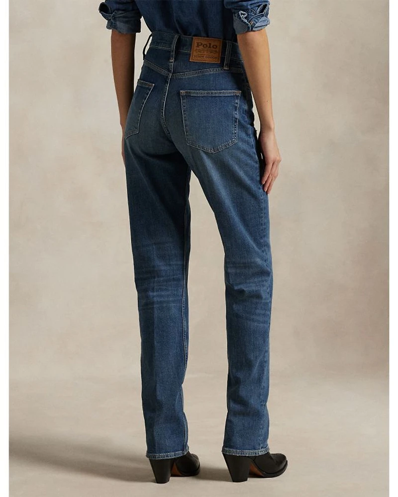 High Rise Straight Jeans