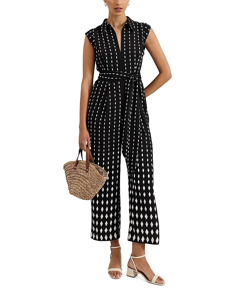 Phase Eight Delina Geo Jumpsuit