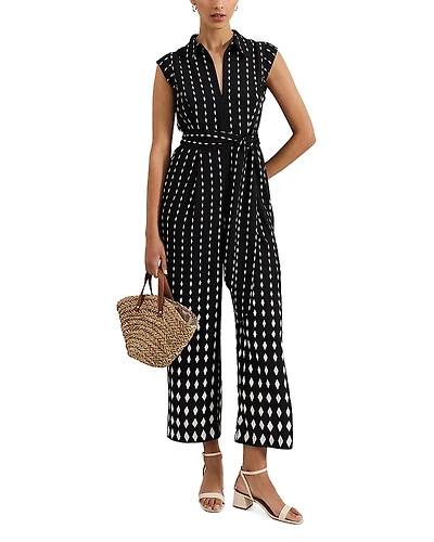 Phase Eight Delina Geo Jumpsuit