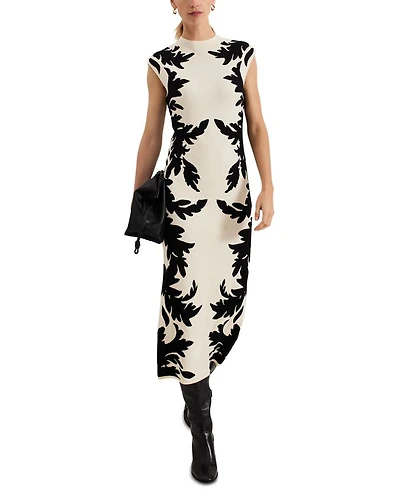Beth Jacquard Dress