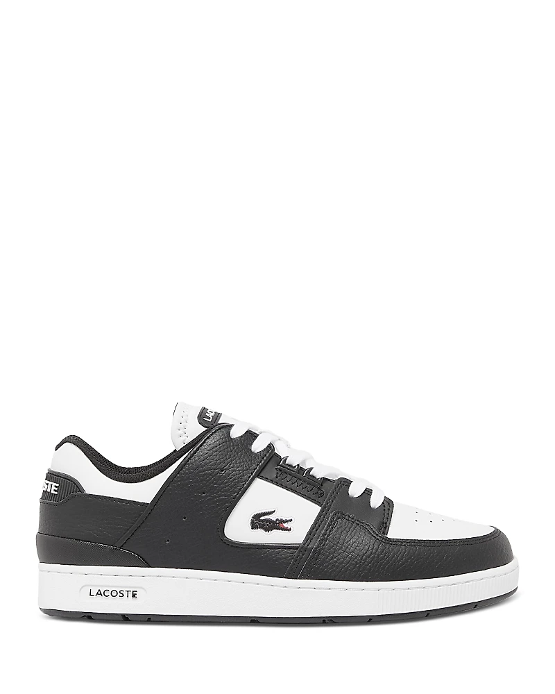 Lacoste Men's Court Cage Leather Sneakers