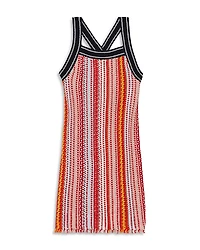 Reiss Girls' Striped Knit Dress - Little Kid