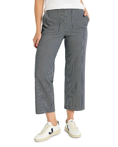 Nic+Zoe All Day Stripe Wide Leg Pants