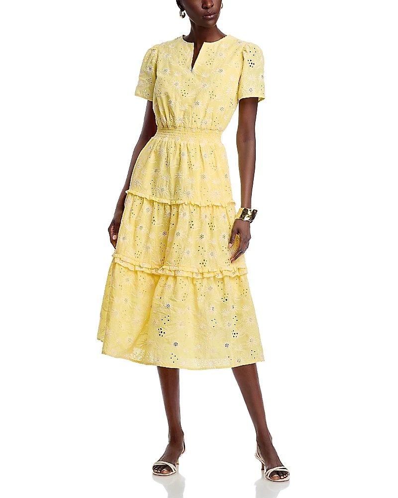 T Tahari Tiered Maxi Dress