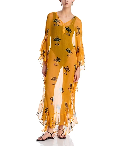 Coniglio Palm Beach Marjorie Maxi Caftan Dress