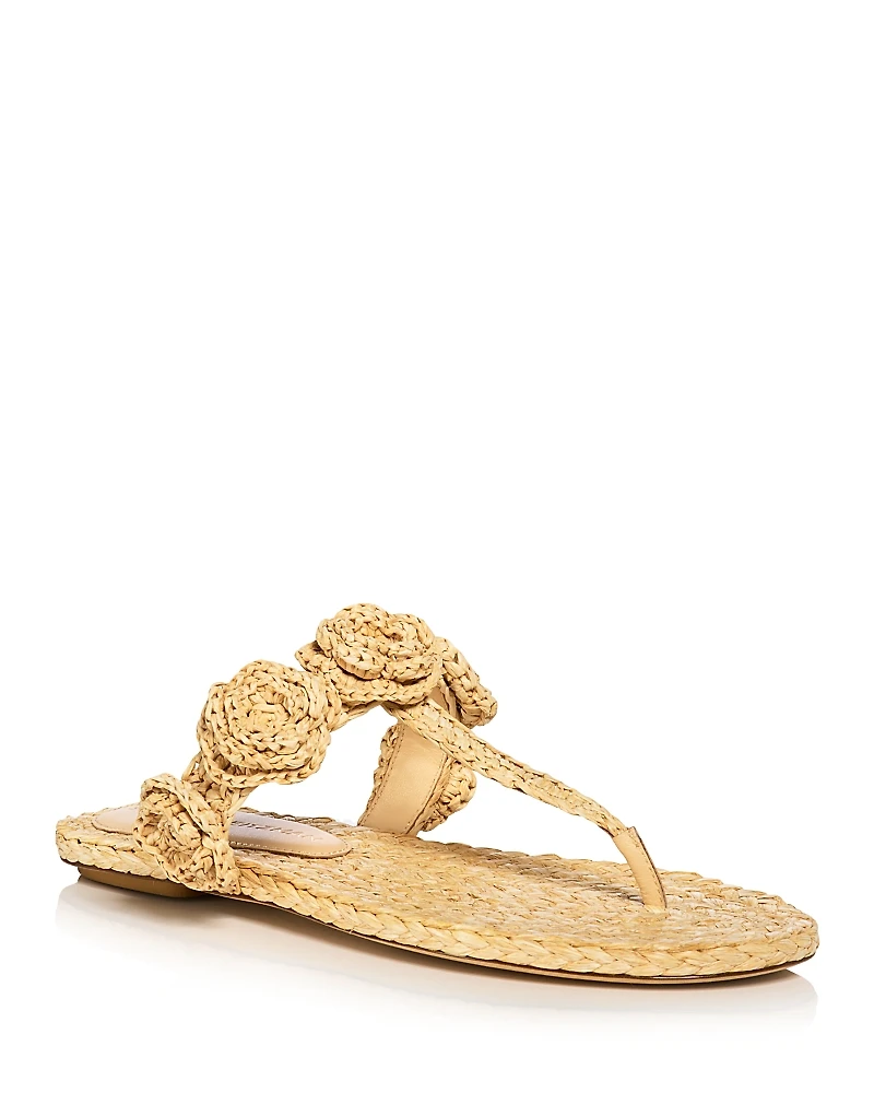 Stuart Weitzman Women's Magnolia T Strap Sandals