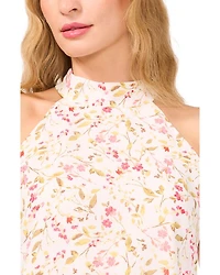 Floral Halter Neck Top