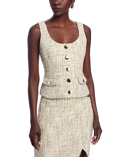 Toccin Georgia Button Front Top