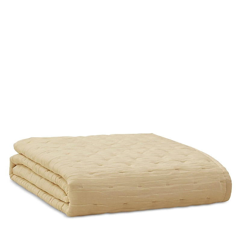 Donna Karan Home Meditate Linen Silk Coverlet