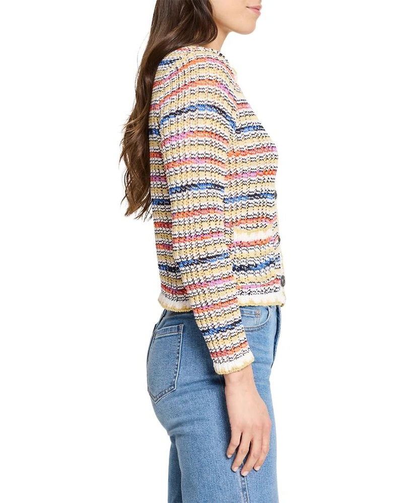 Coastal Crochet Knit Jacket