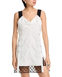 3.1 Phillip Lim Corded Lace Organza Mini Dress