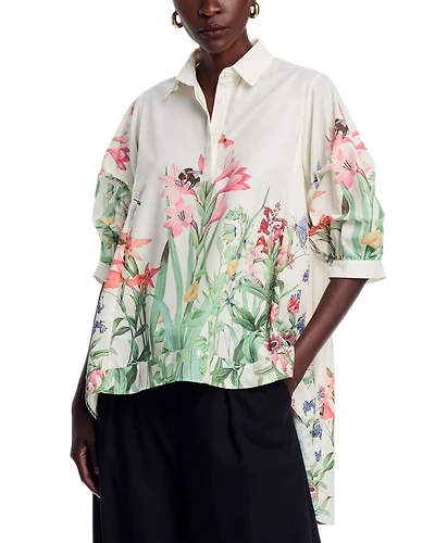 High Low Tropic Top