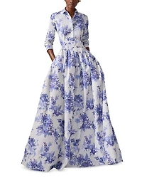 Floral Print Ball Skirt