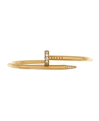 Classic Juste un Clou Bracelet 18K Gold with Diamonds