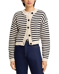 The Striped Chunky Femme Cardigan