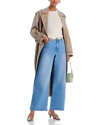 Le Slim High Rise Palazzo Jeans Honeymoon